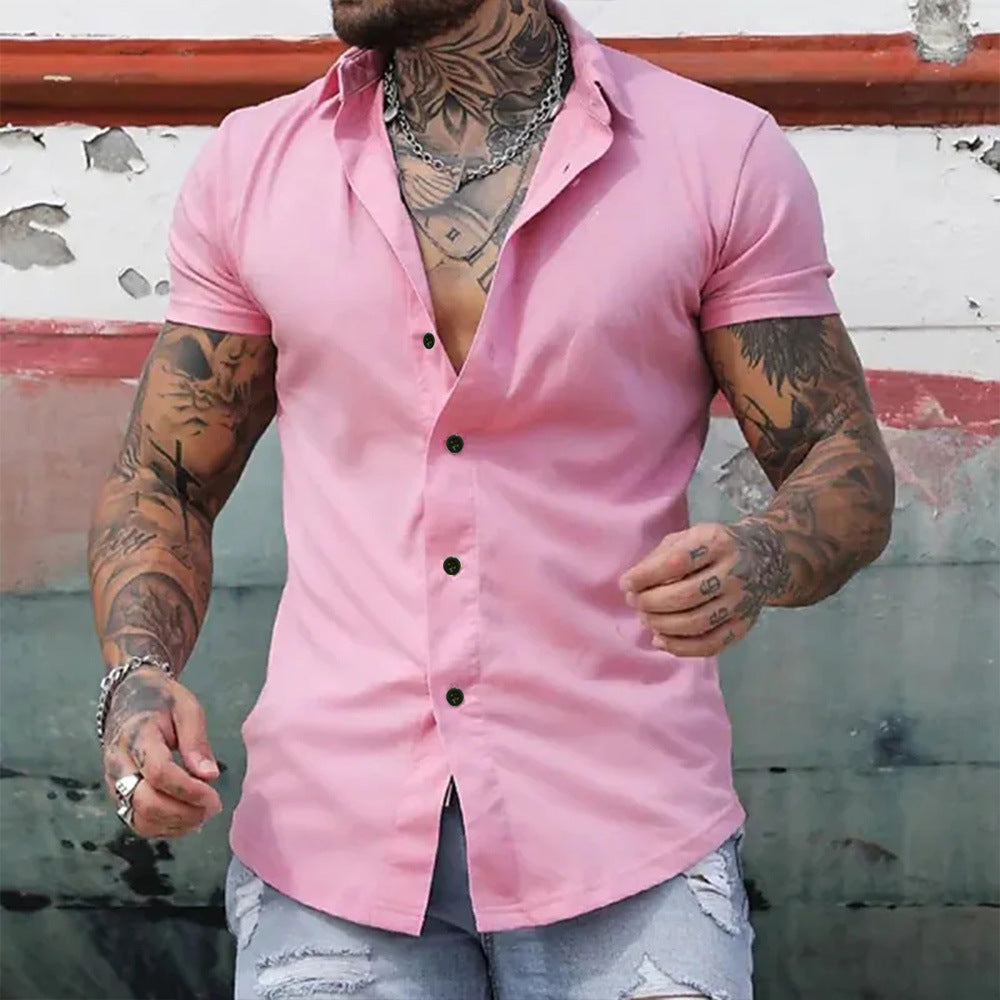 Joseph | Elegant Short Sleeve Shirt – Fitted Cut and Modern Style