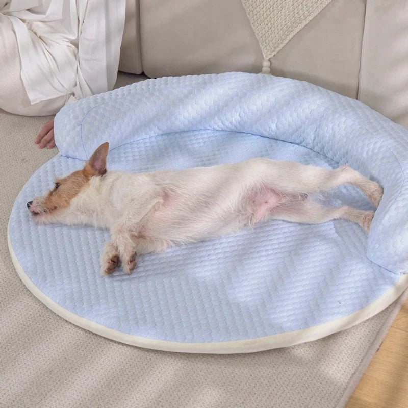 Round Refreshing Carpet – With Raised Resting Area