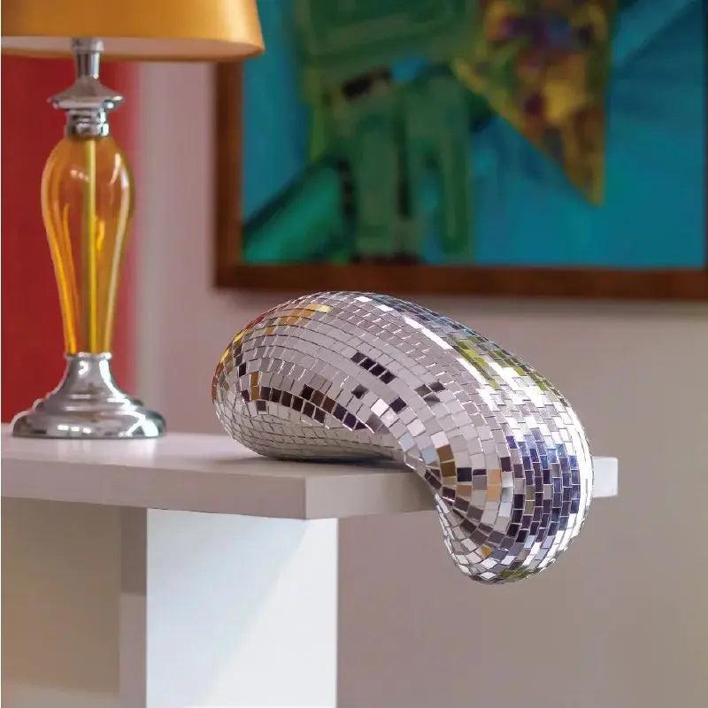 Decorazione Palla Disco Fondente