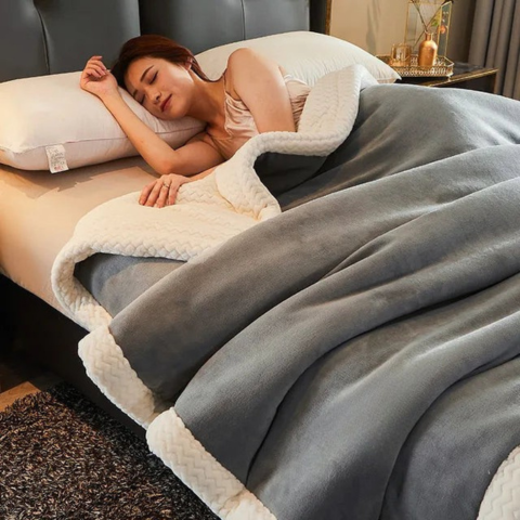 Coperta in Pile Calda per l'Inverno – Morbidezza e Stile