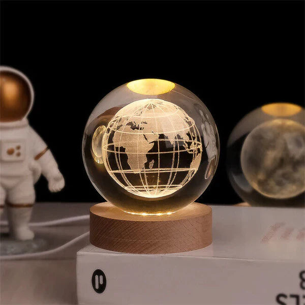 Decorative Led Lamp – Engraved Finish and Contemporary Style