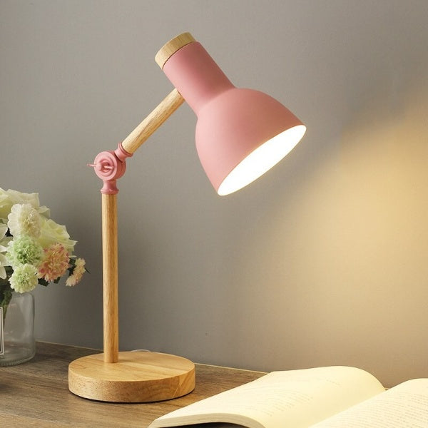 Lampe De Bureau LED – Style Naturel Et Design Nordique