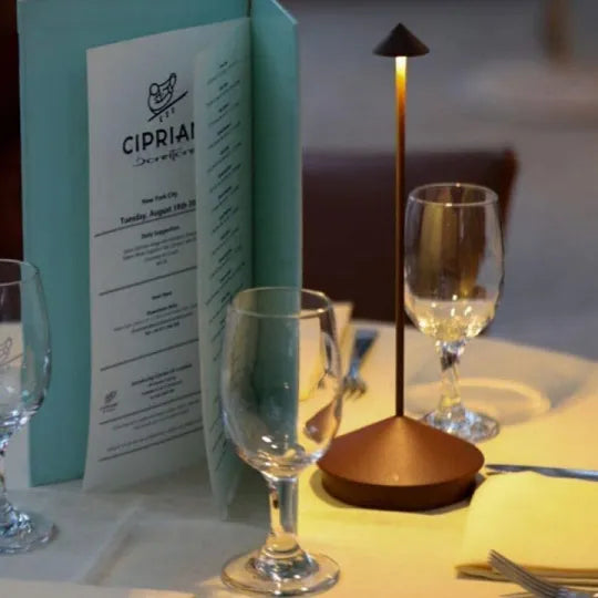 LED Table Lamp – Wireless and Rechargeable