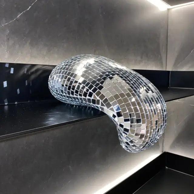 Decorazione Palla Disco Fondente