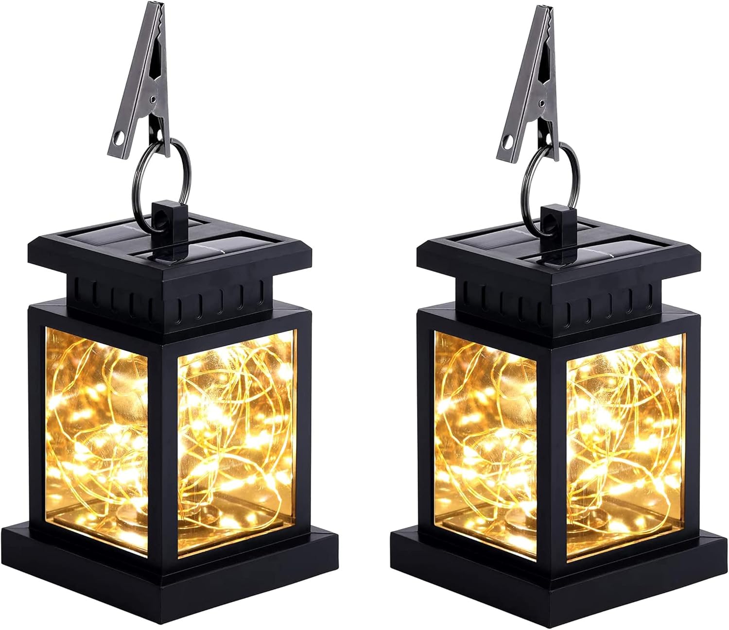 Hanging Solar Lantern — Garden and Terrace Lighting