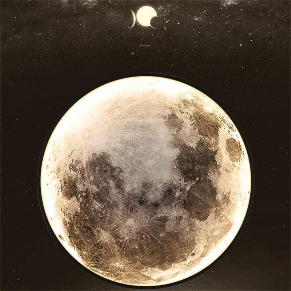 3D LED Wall Lamp – Moon For a Unique Atmosphere