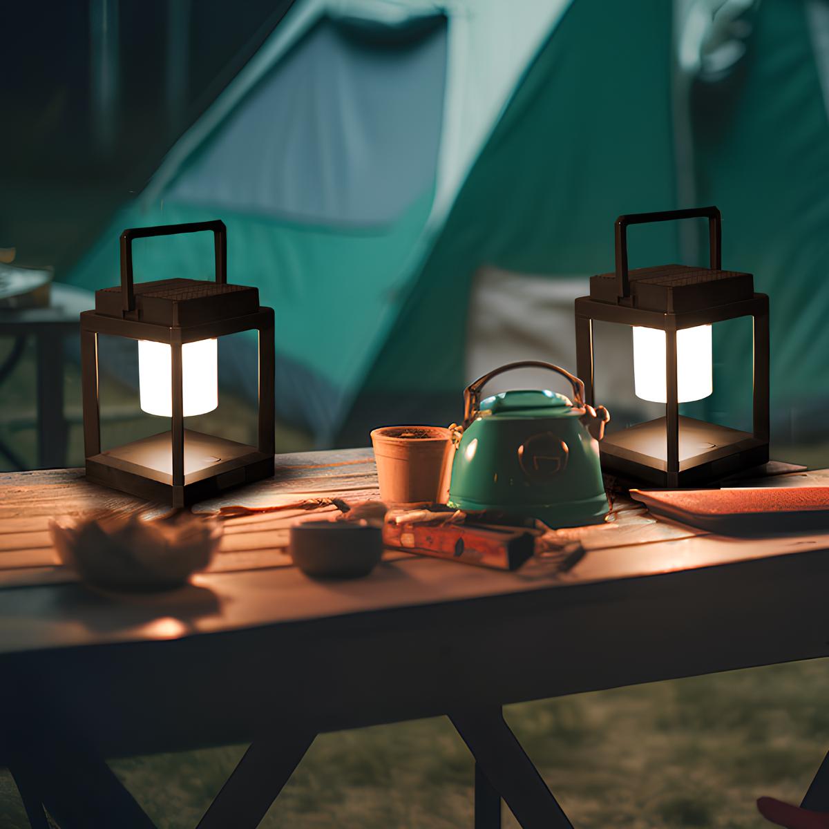Lanterna Solar Moderna – Iluminação Elegante e Durável