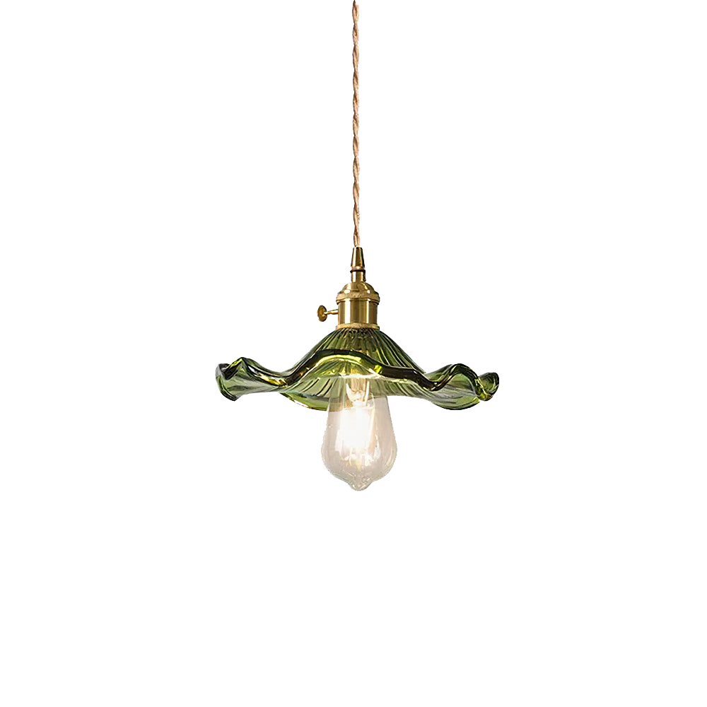 Lâmpada Flor Suspensa – Charme Natural e Espírito Terno