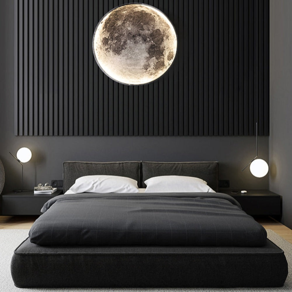 3D LED Wall Lamp – Moon For a Unique Atmosphere