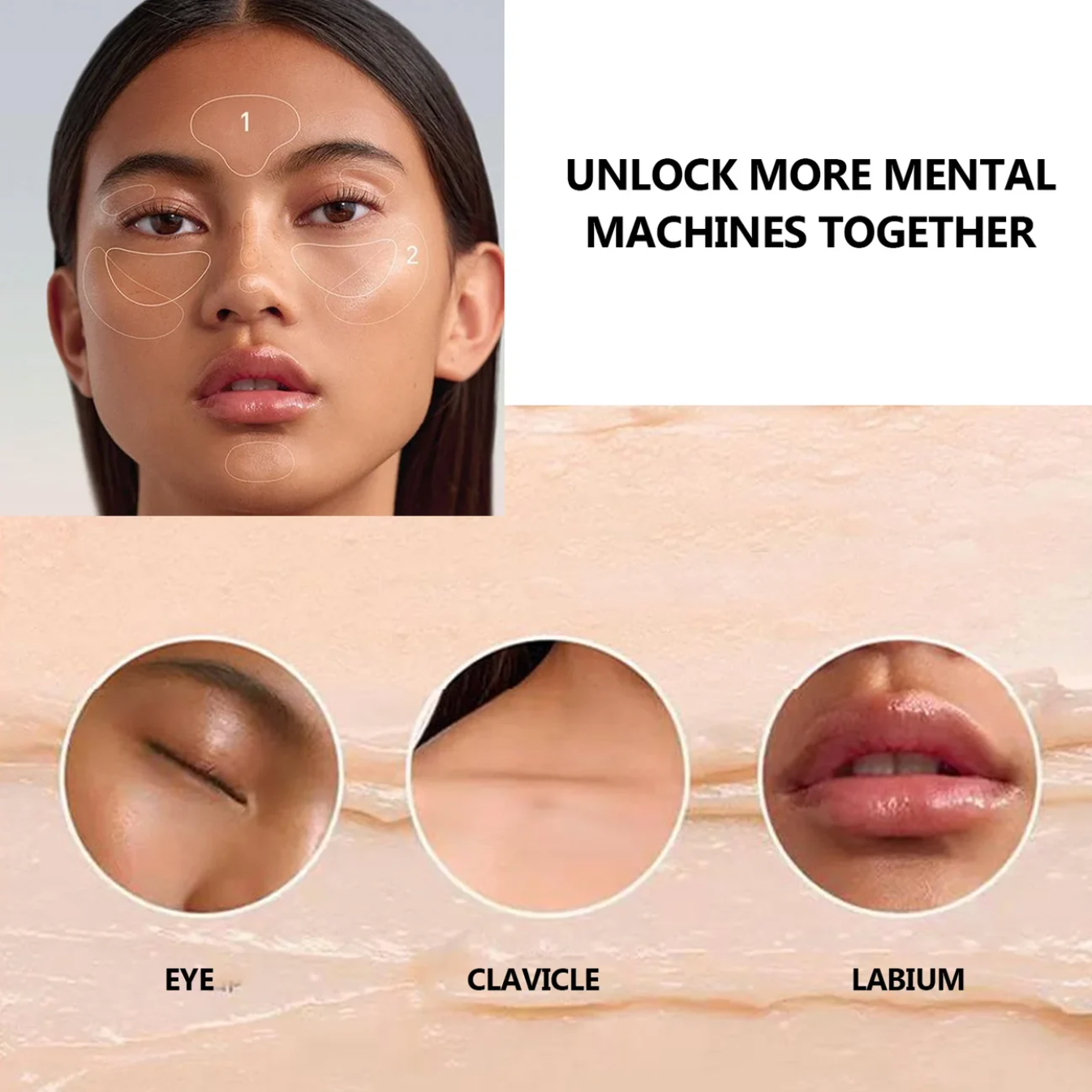 Magic stick for smooth, poreless skin