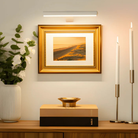 Lampă de perete cu LED reîncărcabilă USB fără fir - rotație completă și reîncărcare convenabilă