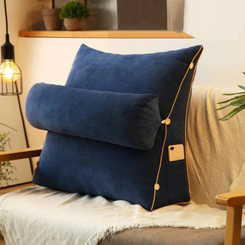 Coussin De Soutien Dorsal – Forme En Coin Pour Une Posture Idéale