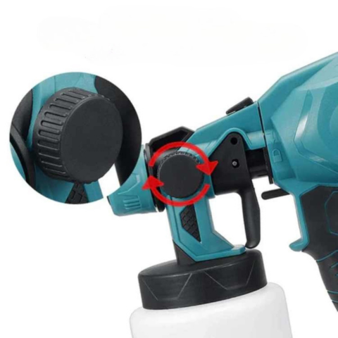 Trådlös Målar Spray - Enkel Applicering Och Proffsresultat