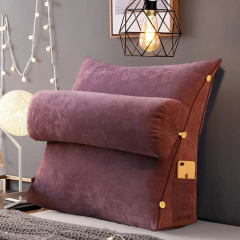 Coussin De Soutien Dorsal – Forme En Coin Pour Une Posture Idéale