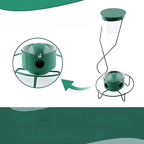 Κρεμαστή Ταΐστρα Πουλιών – Προστασία Κατά Από Σκίουρους Και Εύκολη Γέμιση