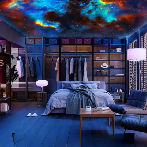 Lampe Projecteur Rotatif – 360° De Rêverie Stellaire À La Maison