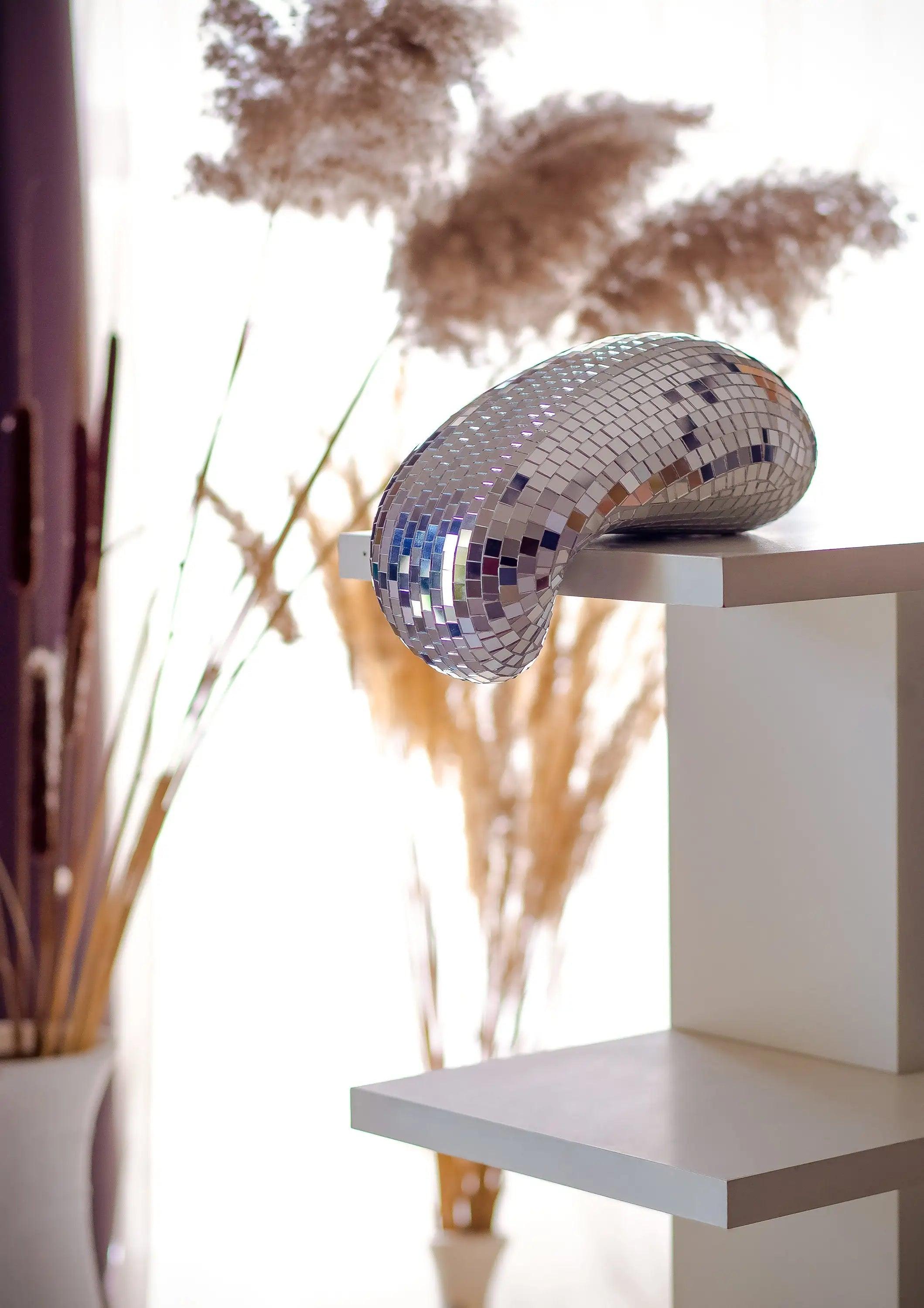 Decorazione Palla Disco Fondente