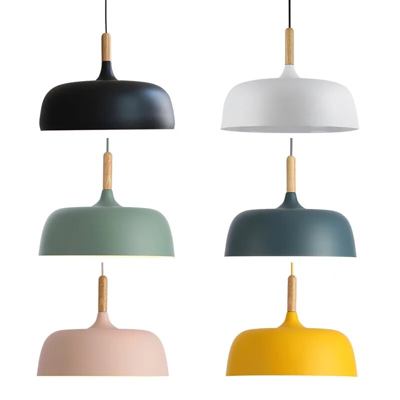 Lâmpada LED Suspensa Nórdica – Linha Elegante e Iluminação Suave