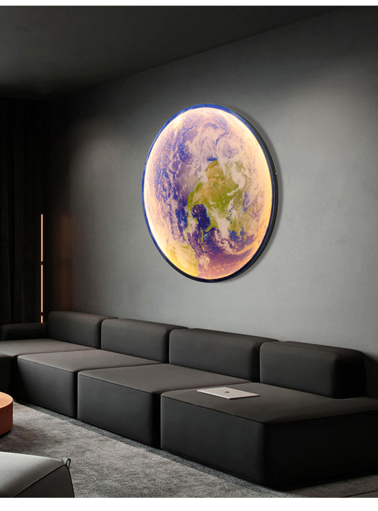 3D LED Τοίχου Φωτιστικό – Φεγγάρι Για Μια Μοναδική Ατμόσφαιρα