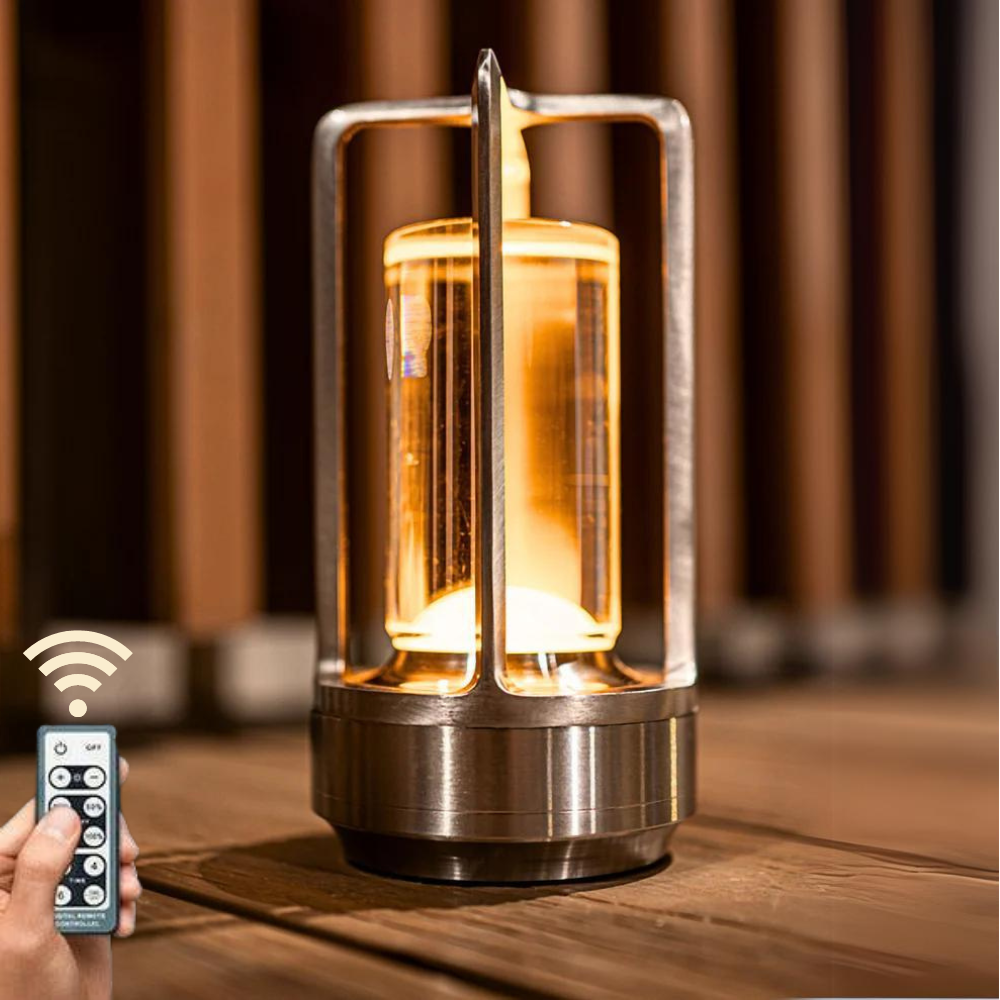 Ladattava pöytälamppu – Pehmeä valo ja ajaton tyyli