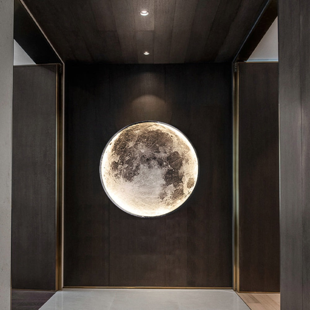 3D LED Wall Lamp – Moon For a Unique Atmosphere