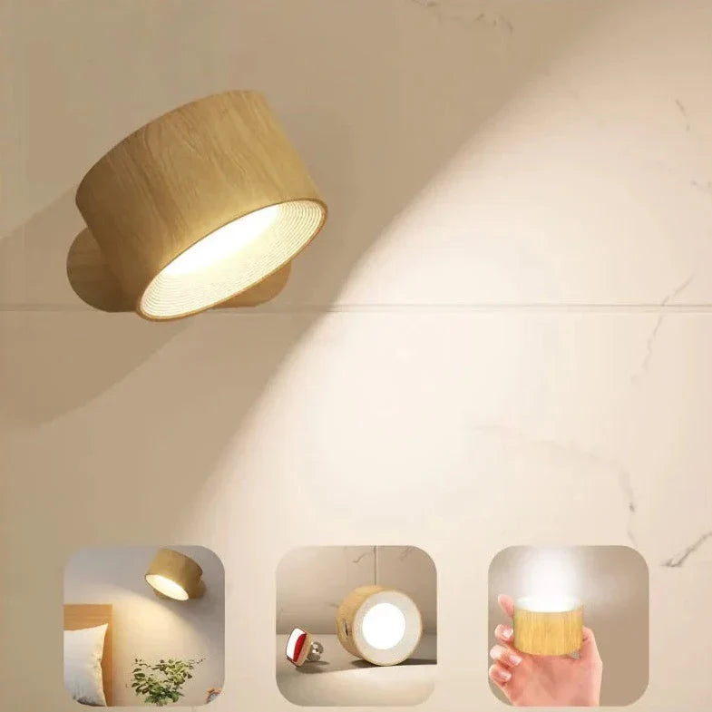 Nabíjacia nástenná lampa – Svetlo, kde ho potrebujete