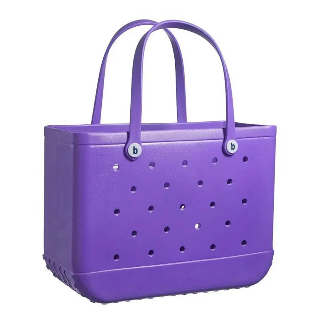 Pevná plážová taška - barevný design a velká kapacita