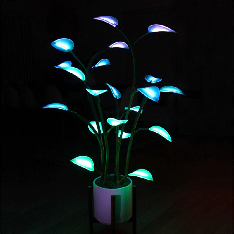 Magická LED lampa ve tvaru rostliny – Přírodní a kouzelná atmosféra