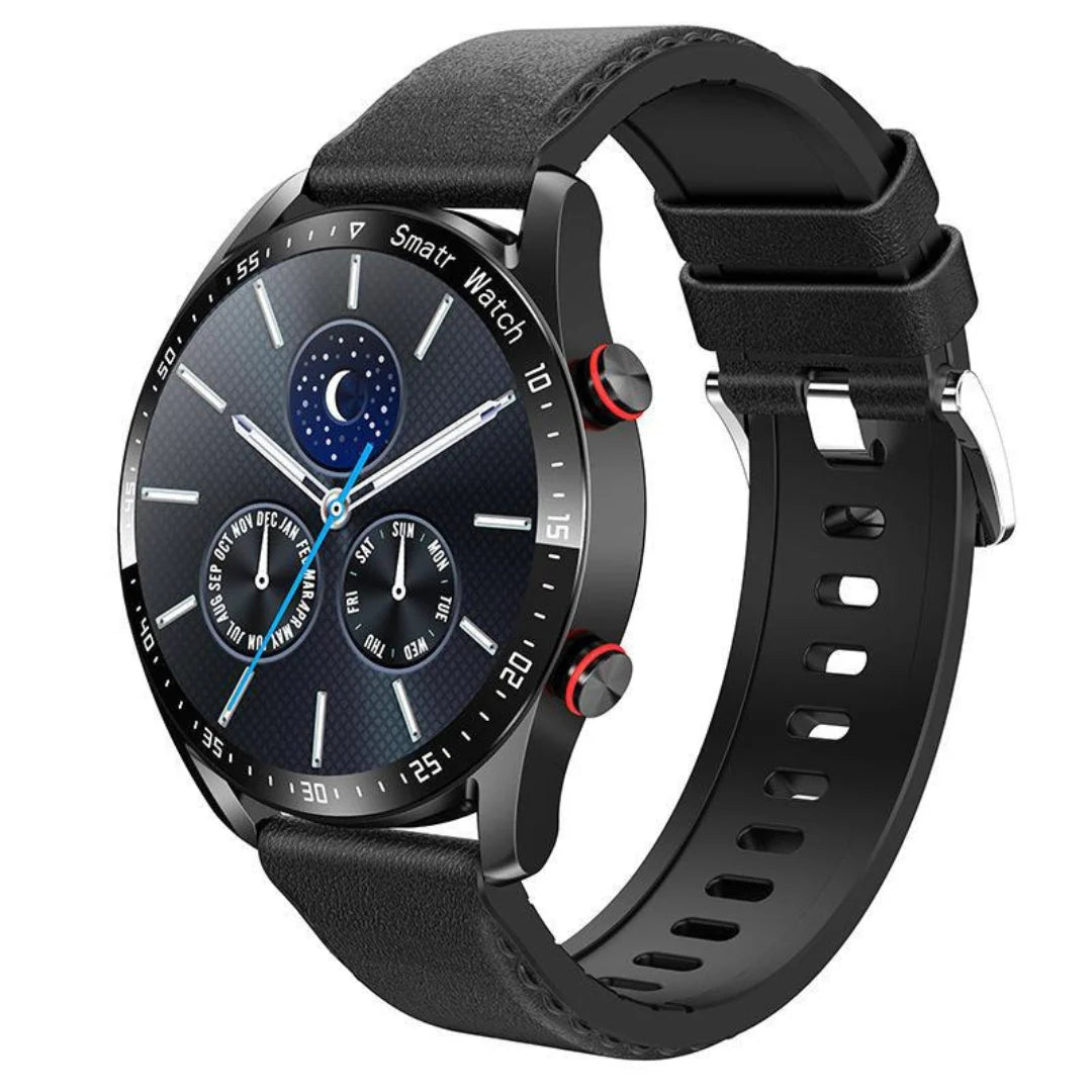 Relógio Conectado Elegante – Estilo Refinado e Funções Inteligentes