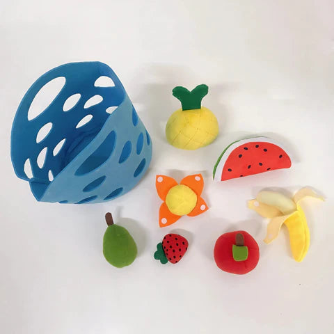 Cestino da mercato in feltro per bambini - Divertimento e scoperta quotidiani