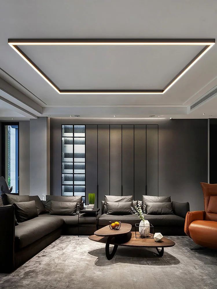 Candeeiro de Tecto Led Minimalista - Design Escandinavo 