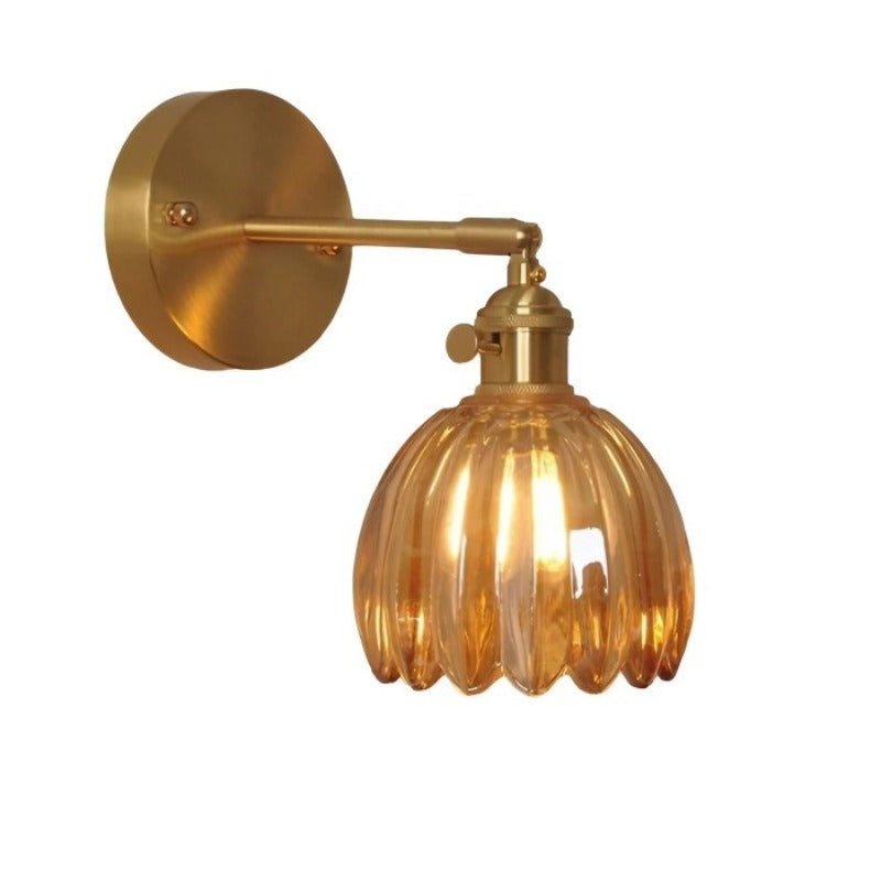 Aplique Decorativa de Pared – Flor en Capullo y Ambiente Romántico 