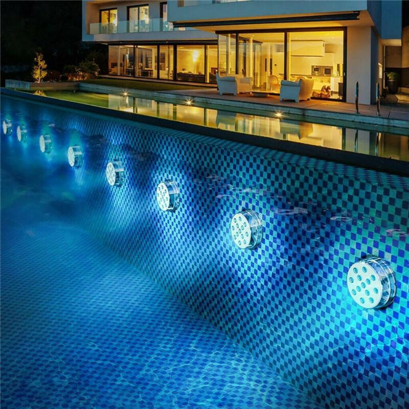 Lampada LED Subacquea Con Telecomando – Illuminazione Impermeabile E Versatile 