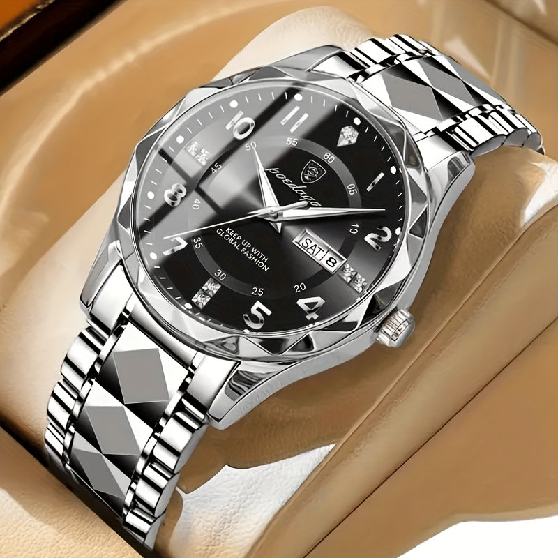 Fréjus | Reloj Automático – Pantalla de Fecha y Pulsera 