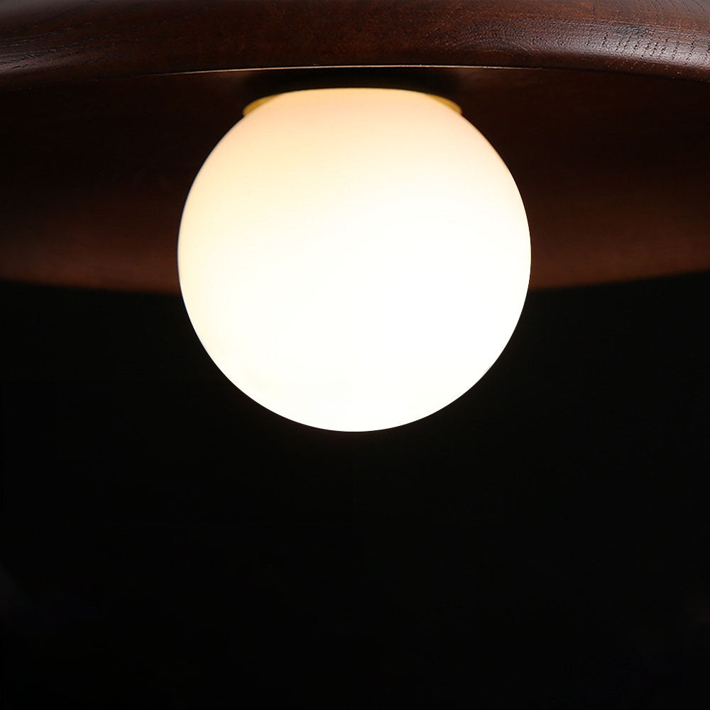 Rund Lampe – Enkel Stil Og Raffinert Atmosfære 