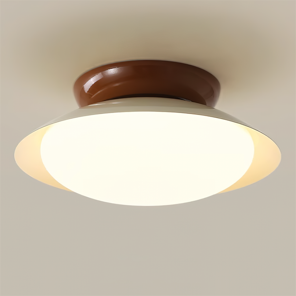 Plafón LED redondo - Resplandor natural y discreta elegancia