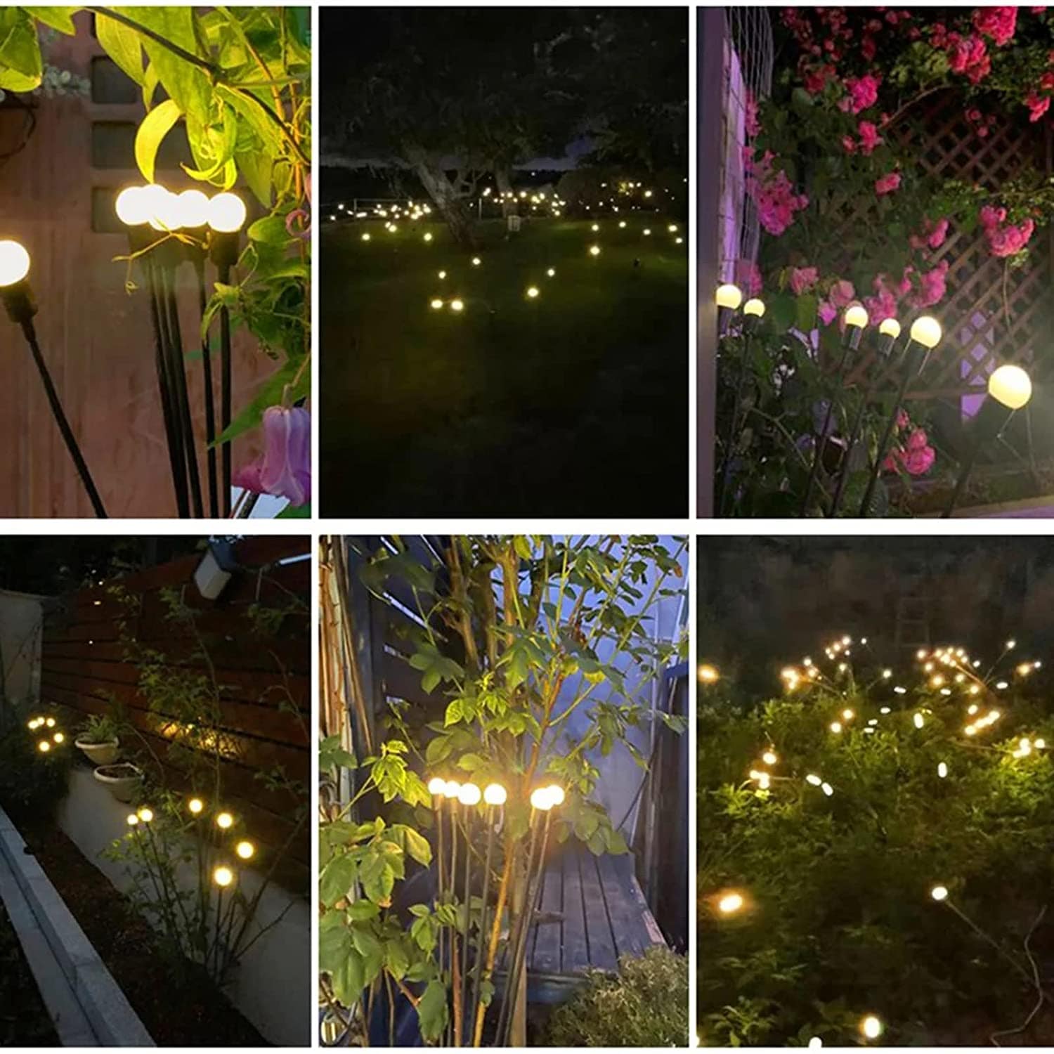Lampade LED Lucciole A Energia Solare – Atmosfera Magica Per Il Tuo Giardino 