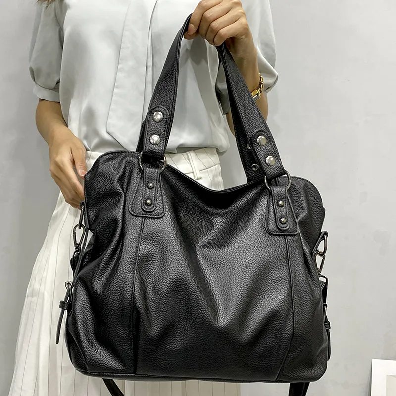 Zita | Grand Sac À Main Souple Avec Bandoulière Amovible – Élégance Et Praticité