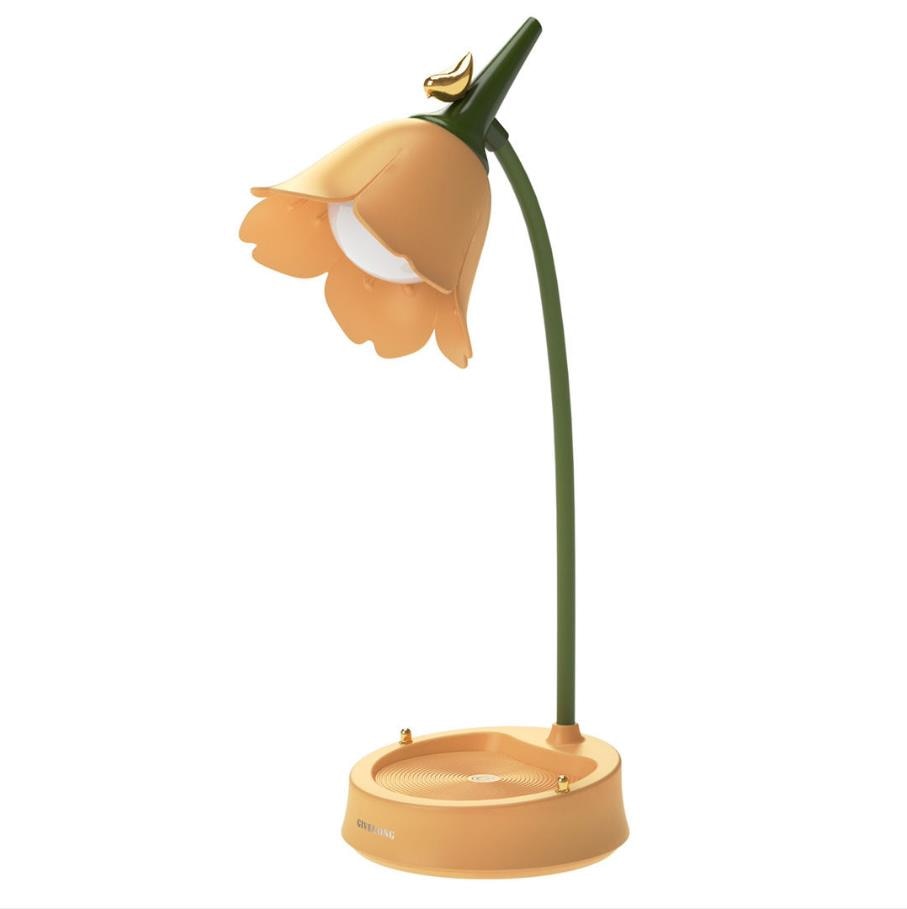 Schreibtischlampe Blume – Eleganz und sanftes Licht 