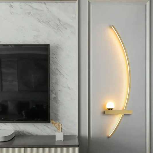 Aplique de pared LED – Iluminación moderna y elegancia minimalista 