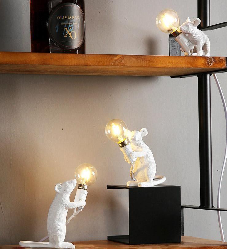 Lampe De Table Souris – Décoration Originale Et Éclairage Tendance