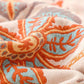 Boho Koc w Kwiatowe Wzory z Frędzlami 