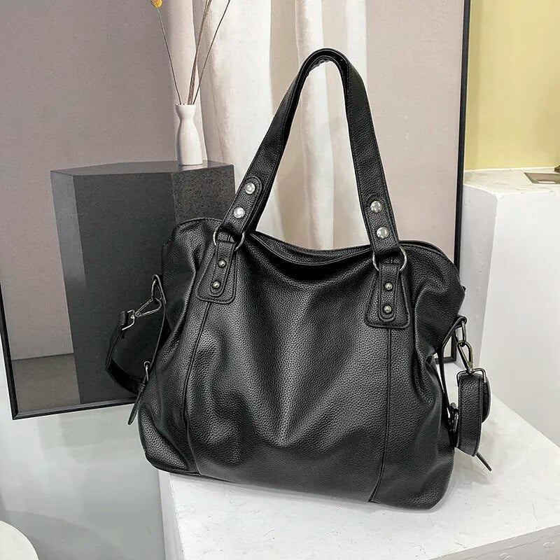 Zita | Grand Sac À Main Souple Avec Bandoulière Amovible – Élégance Et Praticité