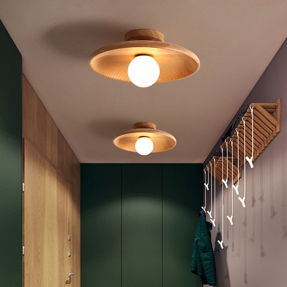 Rund Lampe – Enkel Stil Og Raffinert Atmosfære 