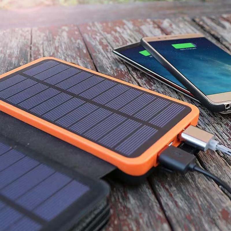 Høy kapasitet sammenleggbar solcellebatteri 