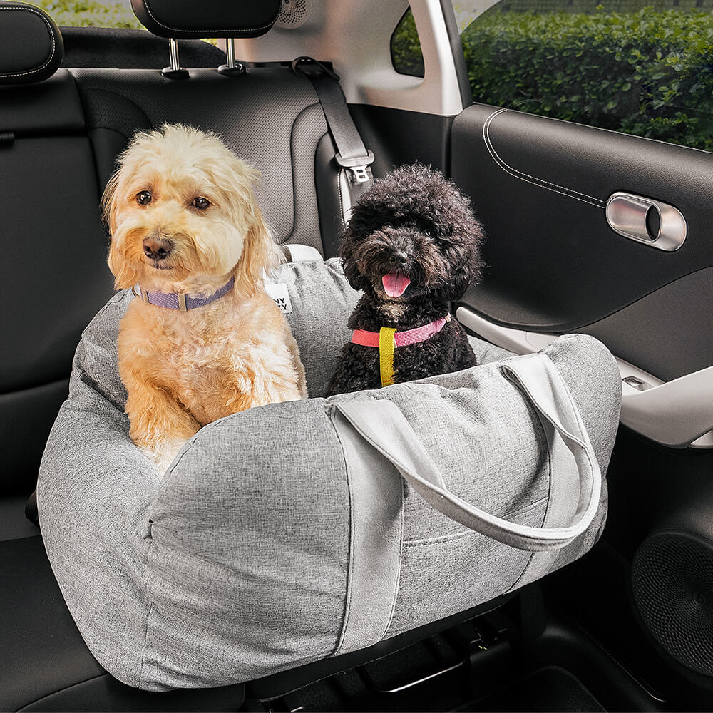 Cama de viagem calmante para cães - Descanso tranquilo e fácil de transportar