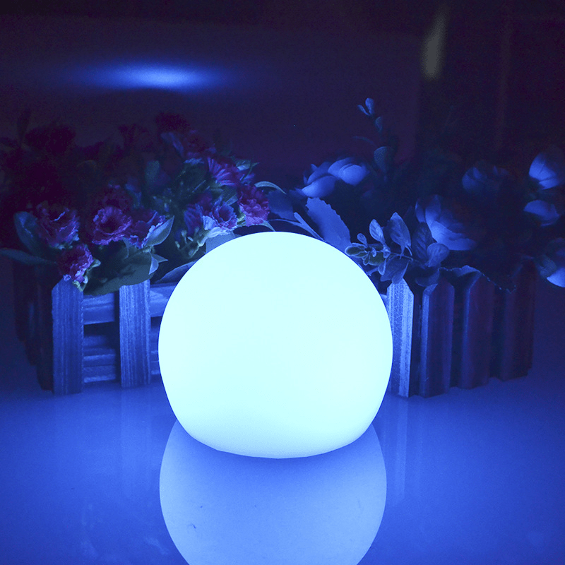 Sfera di illuminazione da giardino