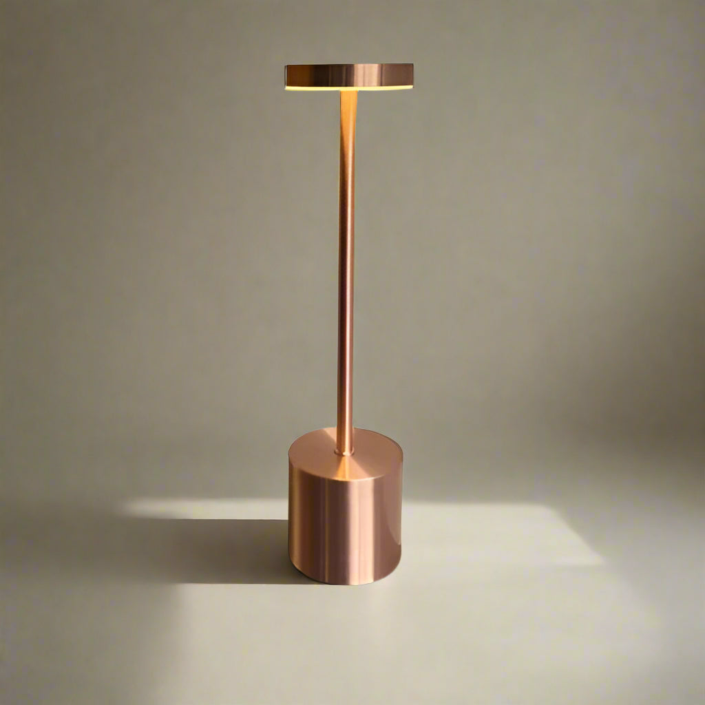 タッチ式充電可能LEDテーブルランプ - 実用的でモダンな照明 