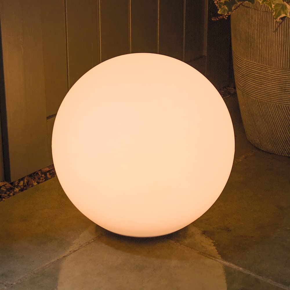 Sfera di illuminazione da giardino