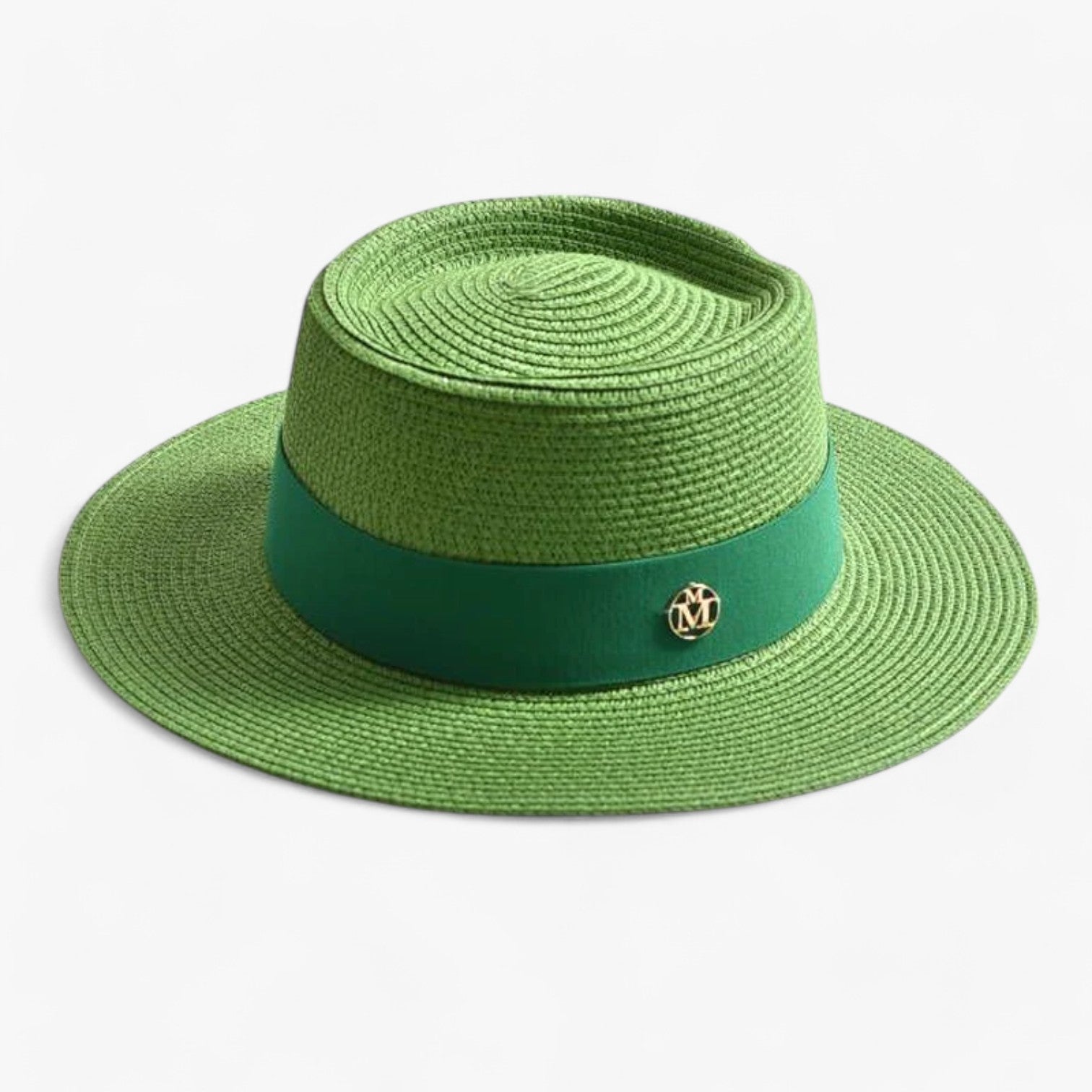 Chapéu de Palha Cloche – Elegância Retro e Proteção Solar 